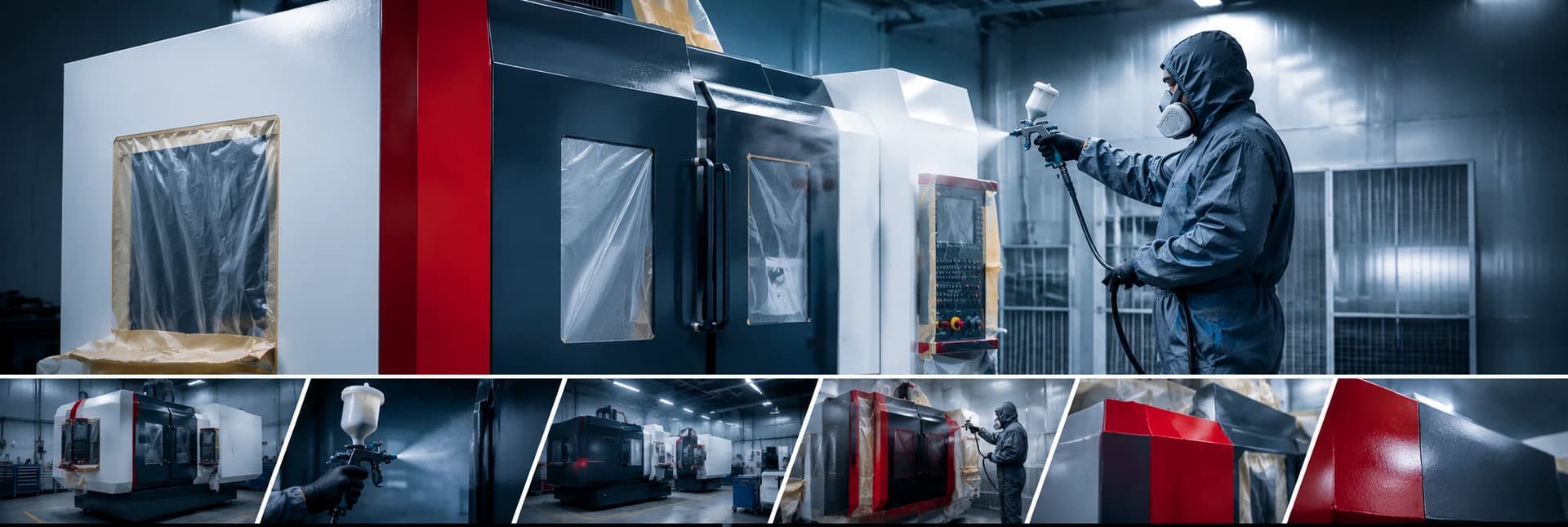 CNC Makine Boyama Hizmeti