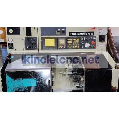 TAKISAWA TC20 JAPON MALI CNC TORNA 8İNÇ - İkinci el makine ilanı