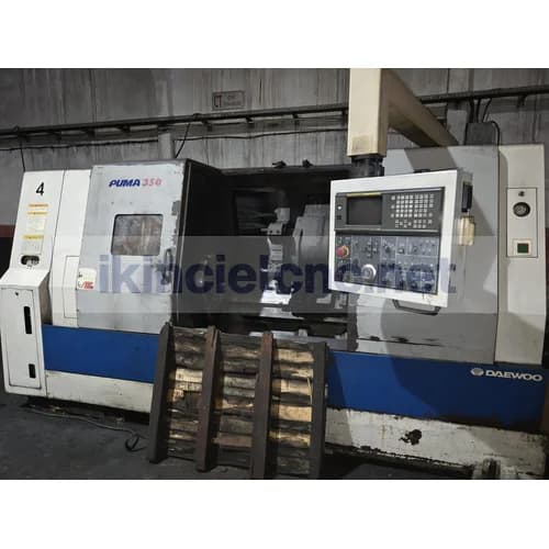 2000 MODEL DAEWOO PUMA 350 CNC TORNA - İkinci el makine ilanı