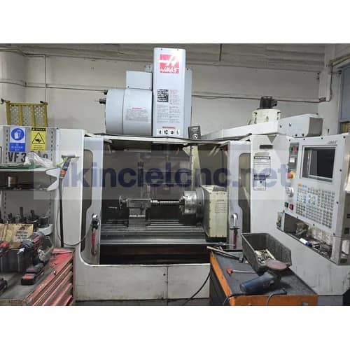 HAAS VF3 2005 Model 4 Eksenli CNC Dik İşleme Merkezi