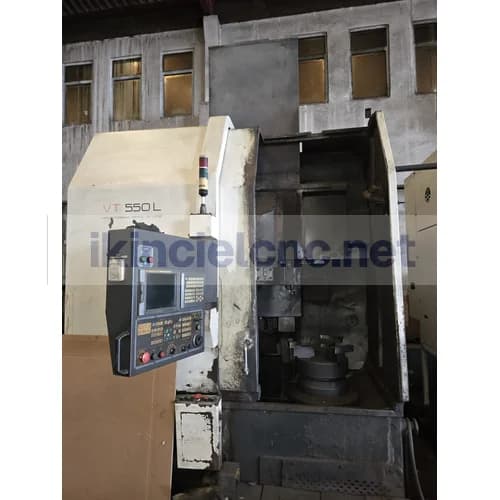 HWACHEON VT-550 L 18i-MB FANUC KONTROL DİKEY TORNA