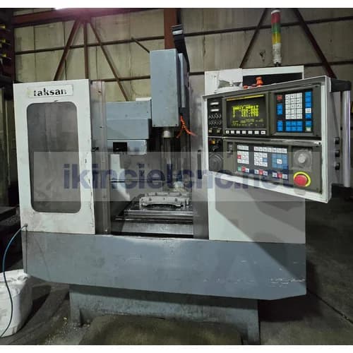 TAKSAN TMC-500 FANUC 0-M KONTROL DİK İŞLEME MERKEZİ