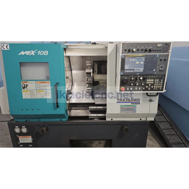 TAKISAWA NEX 108 Fanuc Oitd Plus Kontrol 8 İnç 2022 Model CNC Torna