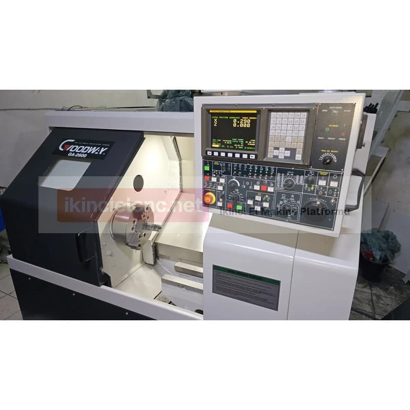 Goodway GA2600 Fanuc Kontrol Üniteli CNC Torna