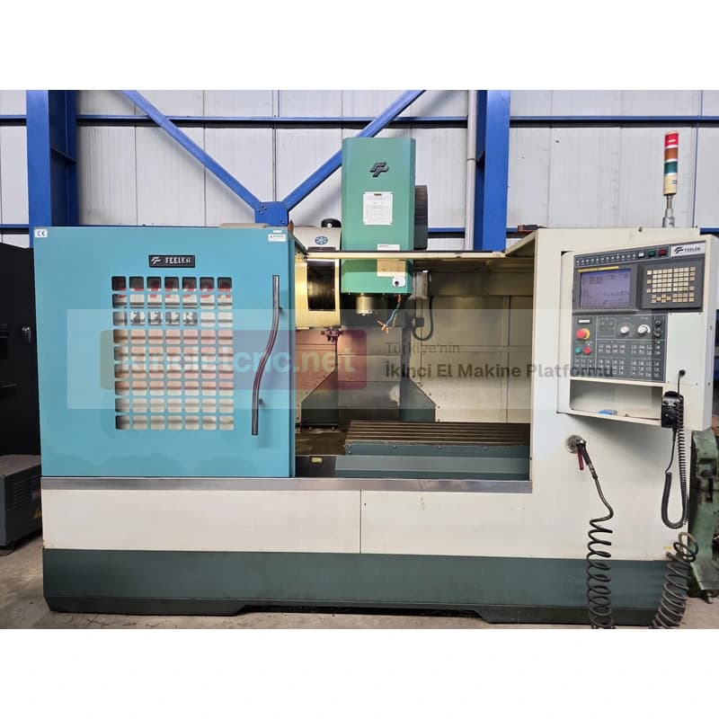Feeler 2007 Model Fanuc 18i-MB Kontrol Üniteli CNC Dik İşleme Merkezi