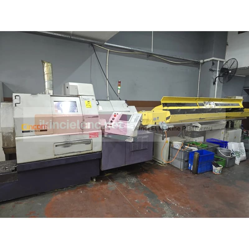 Citizen 32'lik CNC Kayar Otomat Mitsubishi Kontrol